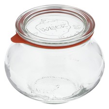 6x Weck Glas 0,55l Einmachglas