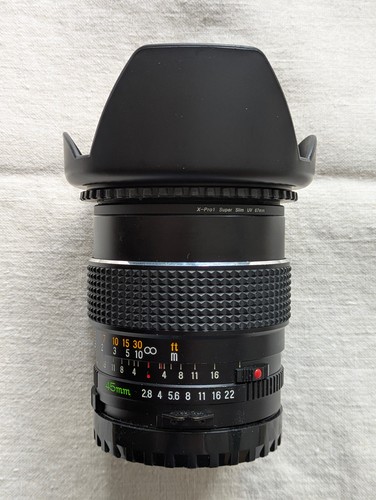 Mamiya sekor 45mm 2 - mamiya, c