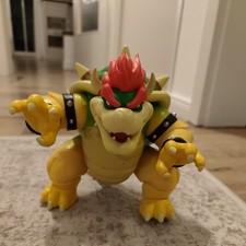 Nintendo Super Mario 18cm Movie Bowser Figur mit Feuerspucken Funktion