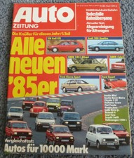 Auto Zeitung 2/1985 Ford Sierra, Oettinger VW Golf, Lorinser Mercedes 190 W 201