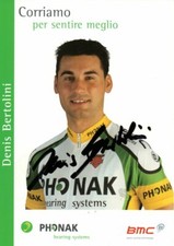 Autogramm - Denis Bertolini (Radsport) - Team Phonak