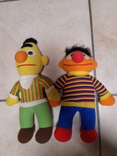Ernie Bert 1990 Figur Plüsch
