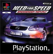PS1 / Playstation 1 - Need for Speed: Brennender Asphalt mit OVP OVP beschädigt