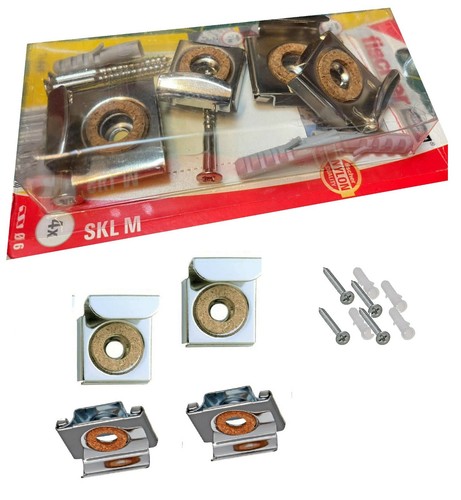 Set spiegelklammern - set,