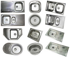 Edelstahl Einbauspüle Küchenspüle Spülbecken verschiedene Modelle B-Ware