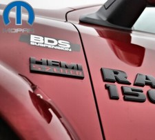 Emblem Hemi 5,7 Liter "Black Edition Serie" Dodge RAM 1500 2500  (OE Mopar) 