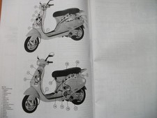 Piaggio Sfera  125  Werkstatthandbuch Reparaturanleitung Handbuchcopie 63 Seiten
