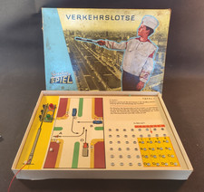 Verkehrslotse Verkehrsspiel Brettspiel DDR 1971 Spiel Elektrospiel Fahrschule