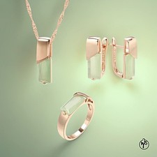 Ohrringe Vergoldet Rosegold
