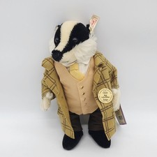 Steiff 037030 Dachs Badger aus Wind in the Willows limitiert 4000 28 cm Mohair