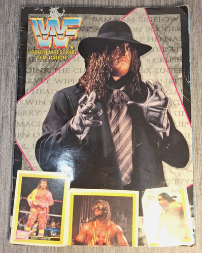 Wwf merlin stickeralbum - merlin, 1993/4