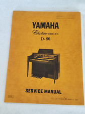 Aus einer Auflösung: Yamaha Electone Organ D-80 Service Manual