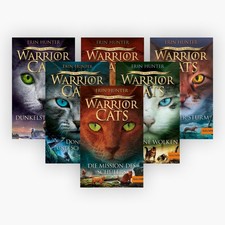 Warrior Cats Staffel VI Band 1-6 plus 1 exklusives Postkartenset