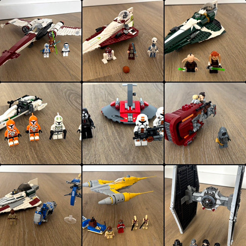 Lego star wars konvolut - star,