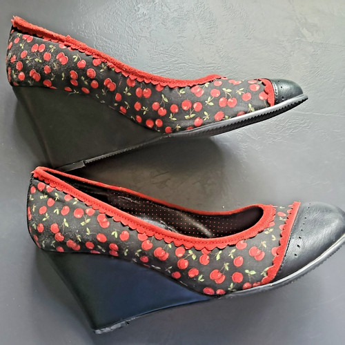Vintage style damenschuh - vintage,