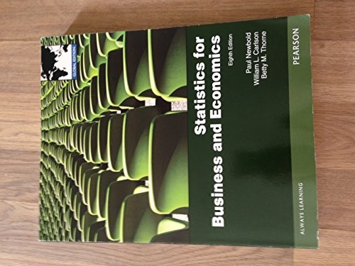 Statistics for business and - for,