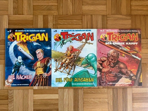 Trigan bände 5 gevacur - 2,4,5,