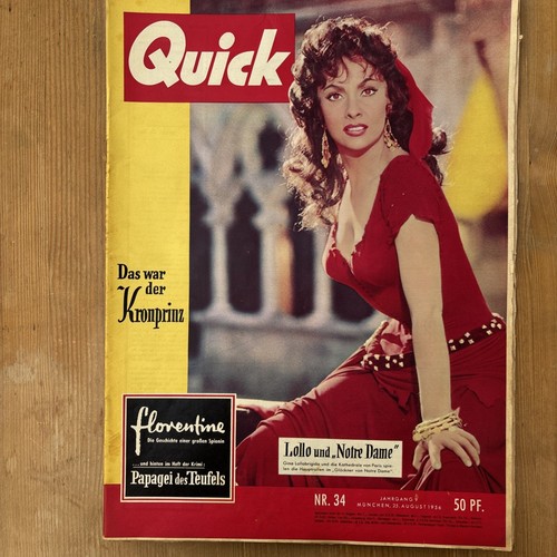 Zeitschrift quick 1956 heft - quick,