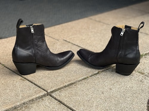 Herbst lederstiefelette - herbst,