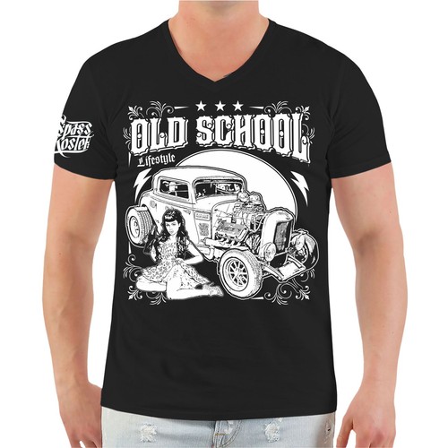 Shirt spass kostet oldschool - kostet,
