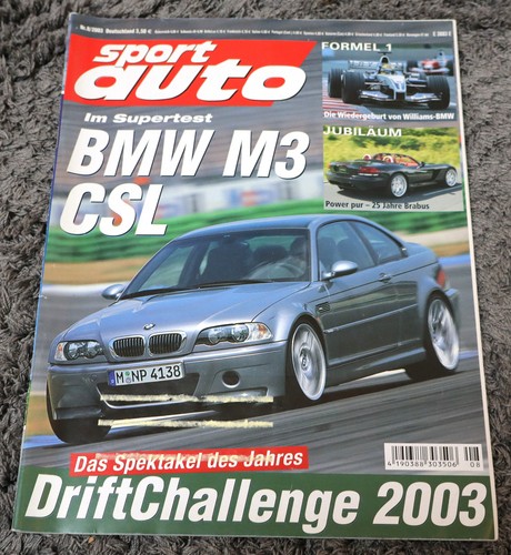 Sport auto 2003 - auto, csl