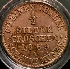 Preußen 1/2 Silbergroschen