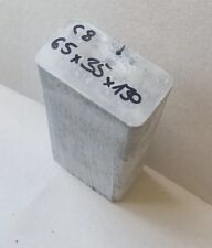 Alu-Reststück  EN AW 7075 65x35x130 gewalzt vom Wasserstrahlschneiden Plan c8