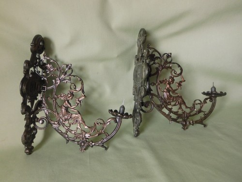 Wandkerzenhalter - 2x,