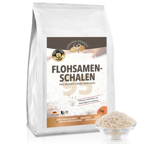 Flohsamenschalen 1kg - flohsamenschalen,