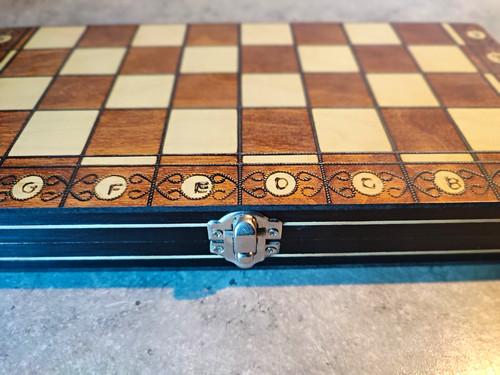 Schachspiel holz magnetisch - schachspiel,