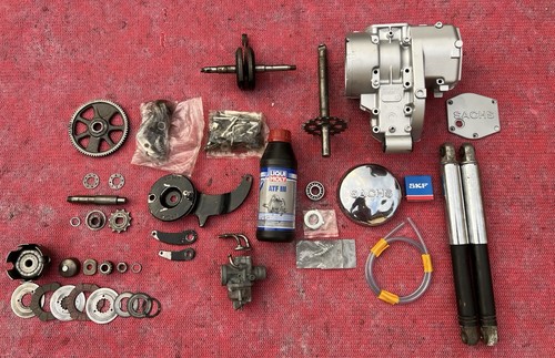 Sachs 504 motor getriebe - a,