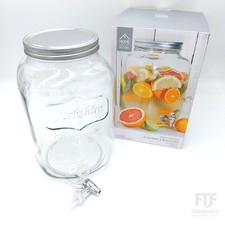 Saveur et Degustation kv7177 Fontaine vetro trasparente 18 x 18 x 31 cm Water...