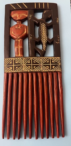Großer afrikanischer wandkamm - großer,