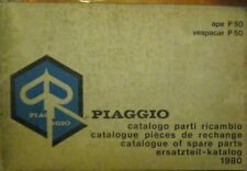 * Piaggio Vespa ape Vespacar P 50  Catalogo Parti di Ricambio Ersatzteilkatalog 