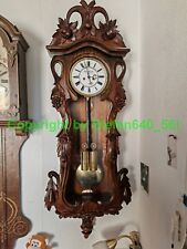 Wiener Vienna Regulator ¾ - Schlag Wanduhr alte antike Pendeluhr Uhrwerk Uhr