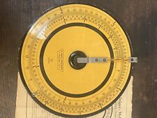 URALTE GROßE RECHENSCHEIBE