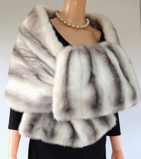 Nerz Stola XXL Schal Saga Mink