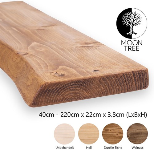 Moontree rustikales wandregal - moontree,