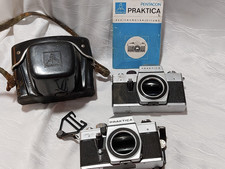 2 Stück Spiegelreflexkamera Praktica L + Praktica DTL 3