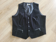 NEU Damen Weste Anzugsweste Damenweste Business Gr. 46 schwarz schick
