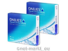 FOCUS DAILIES AquaComfort Plus 2x90 Stück + 10 Stück gratis DHL Versand