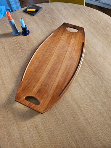Teak teakholz tablett brett - teakholz,