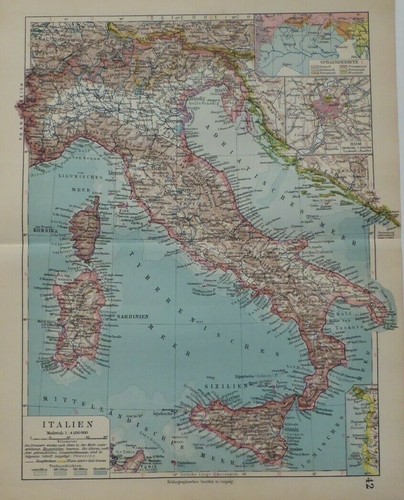 Landkarte von italien - landkarte,