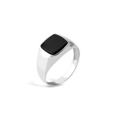 Siegelring onyx stein schwarz - onyx,