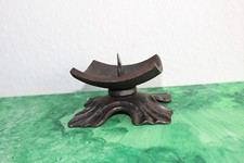 Antiker schwerer Kerzenhalter