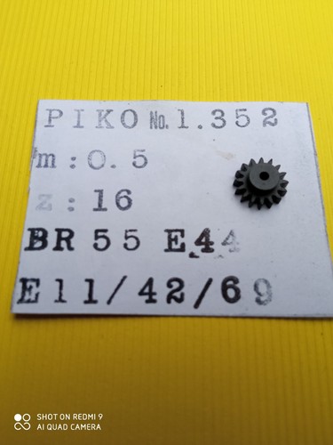 Piko 352 stirnzahnrad 16 - 1.352, z=