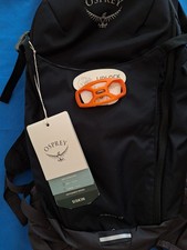 Osprey Siskin 12 Mountainbike  Fahrrad Rucksack, Schwarz