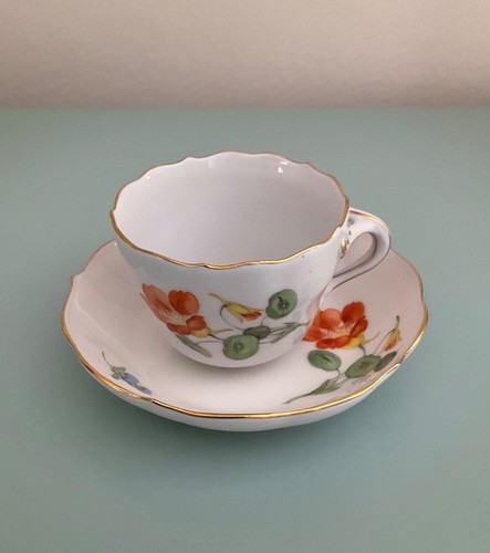 Meissen porzellan mokkatasse - meissen,