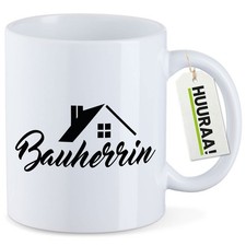 Kaffeetasse bauherrin - kaffeetasse,