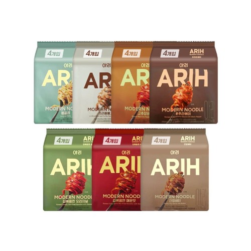 Paldo arih modern korean ramen - paldo,